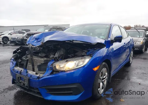 2017 Honda Civic Lx from USA, damaged, VIN 19XFC2F51HE060078